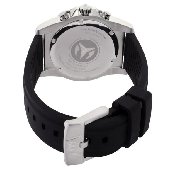 NWT Authentic Technomarine Sea Chronograph Quartz Silver Dial Men's Watch - Picture 3 of 3